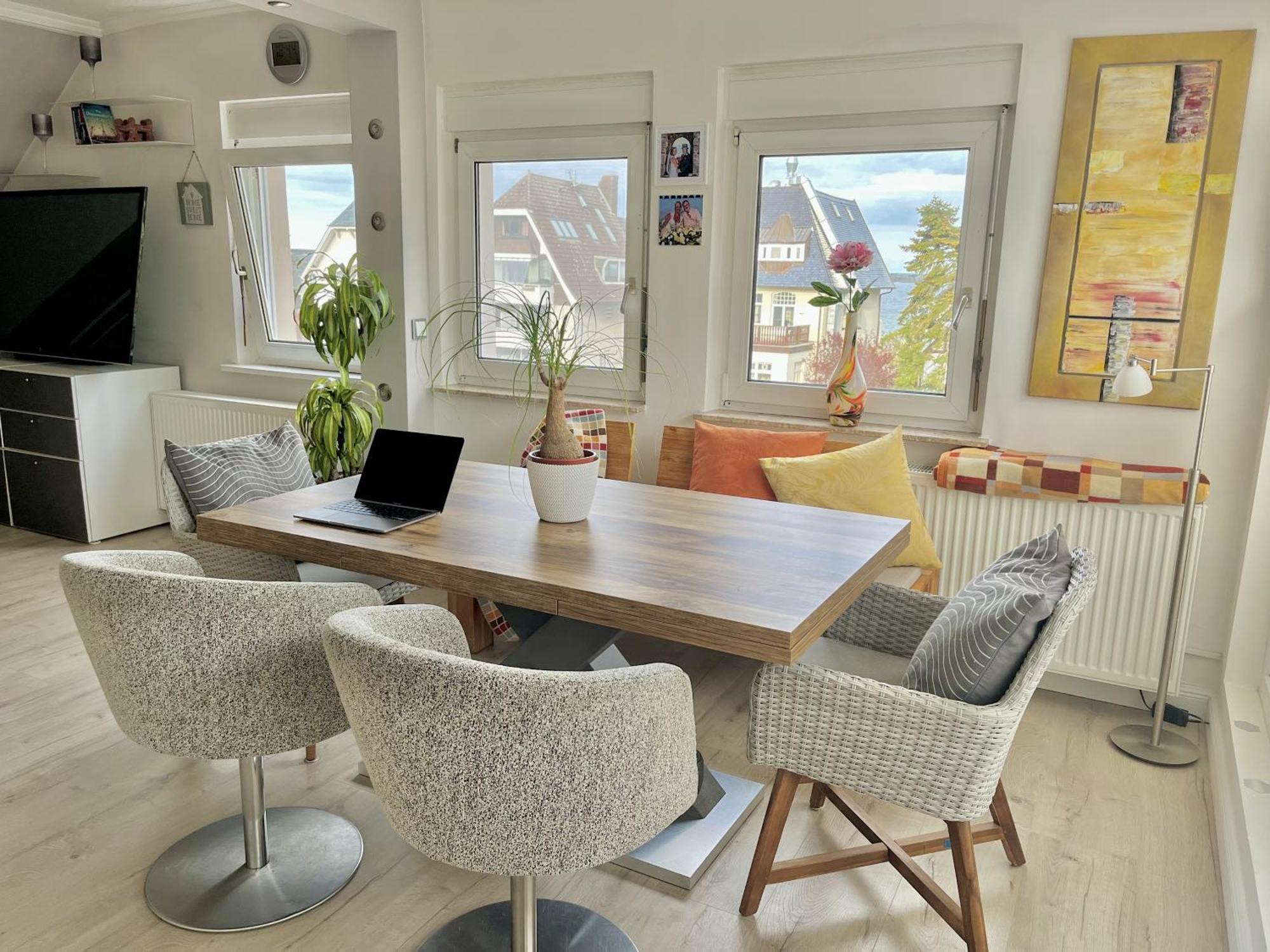 3Sz Penthaus Luna Am Sandstrand Mit Meerblick & Balkon Lübeck Exteriör bild