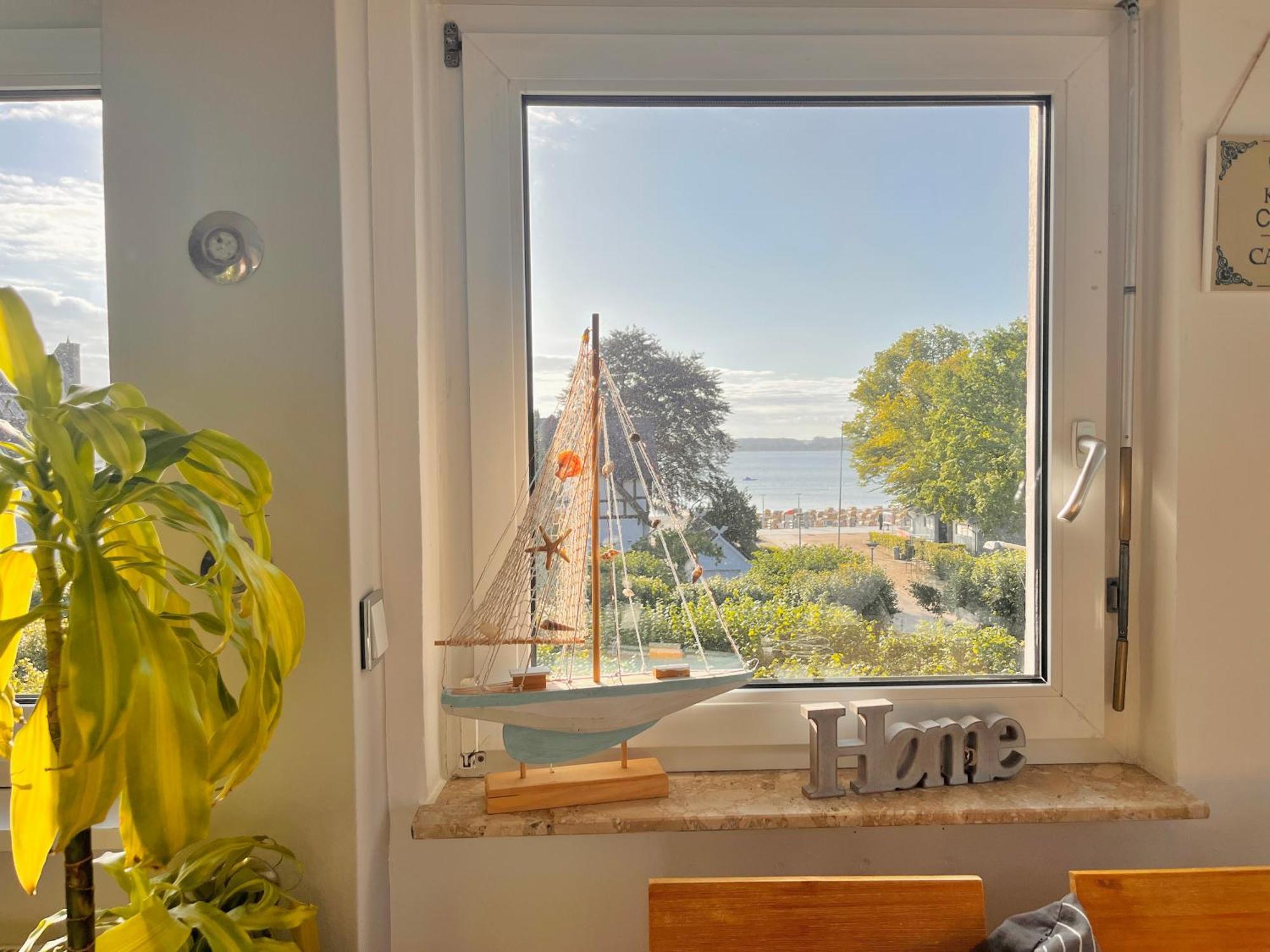 3Sz Penthaus Luna Am Sandstrand Mit Meerblick & Balkon Lübeck Exteriör bild