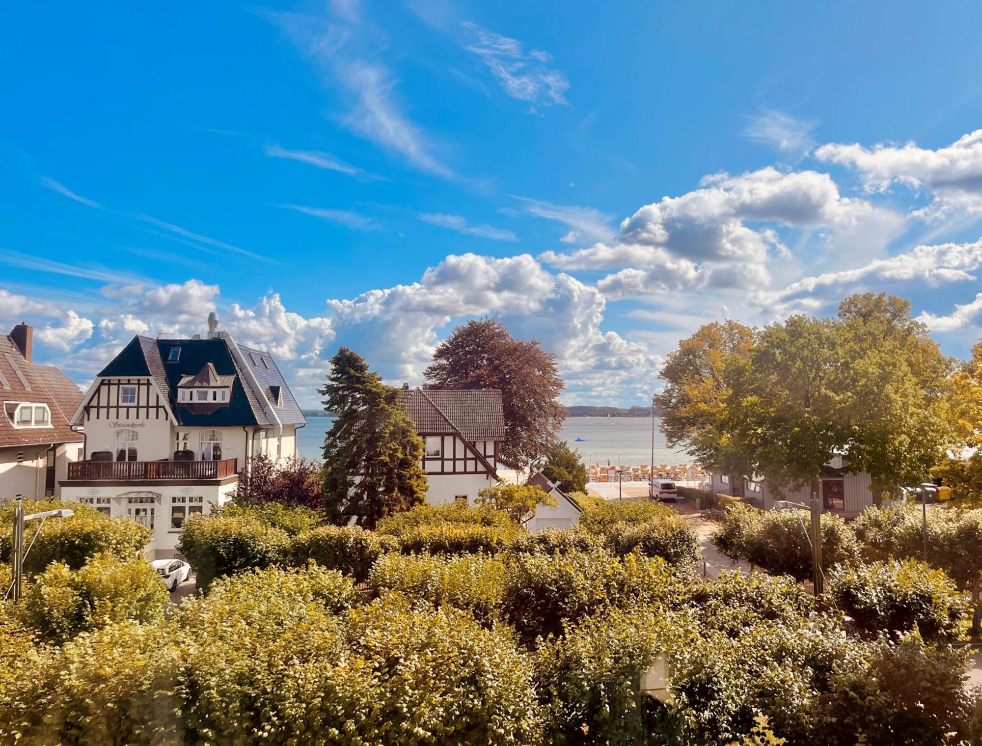 3Sz Penthaus Luna Am Sandstrand Mit Meerblick & Balkon Lübeck Exteriör bild